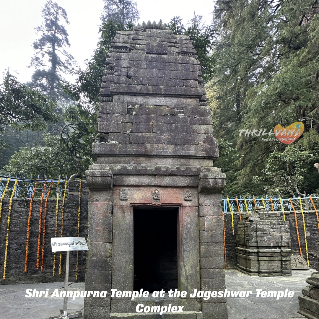 Shri Annpurna Temple at The Jageshwar Temple Complex Image by Thrillvana
