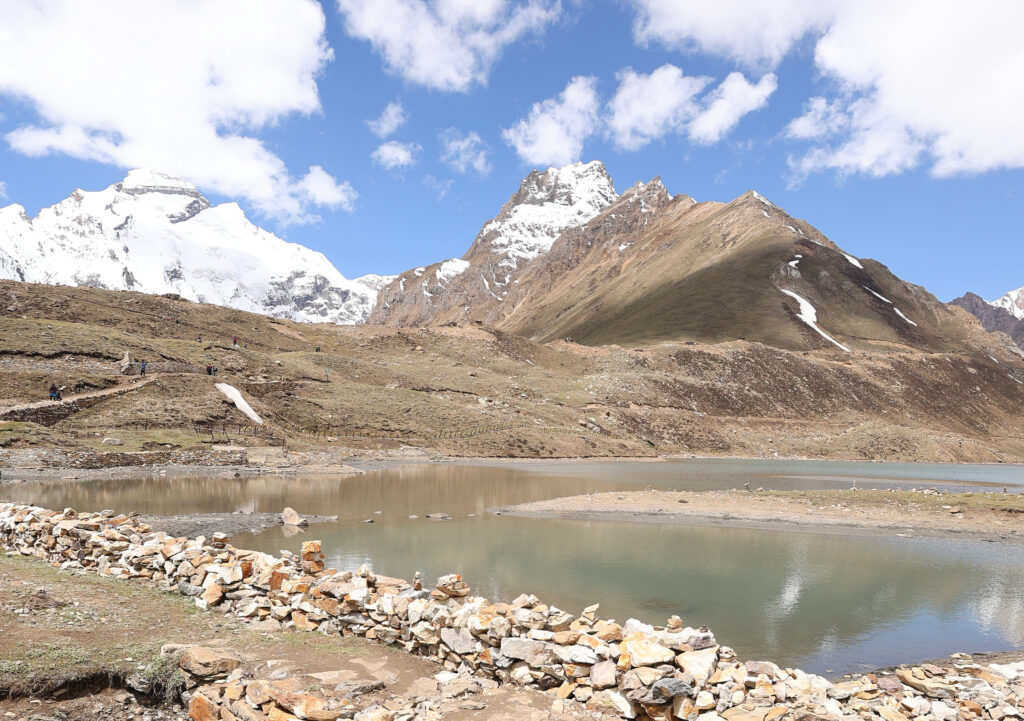 Adi kailash view from Parvat by Thrillvana Sarovat