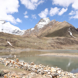 Adi kailash view from Parvat by Thrillvana Sarovat
